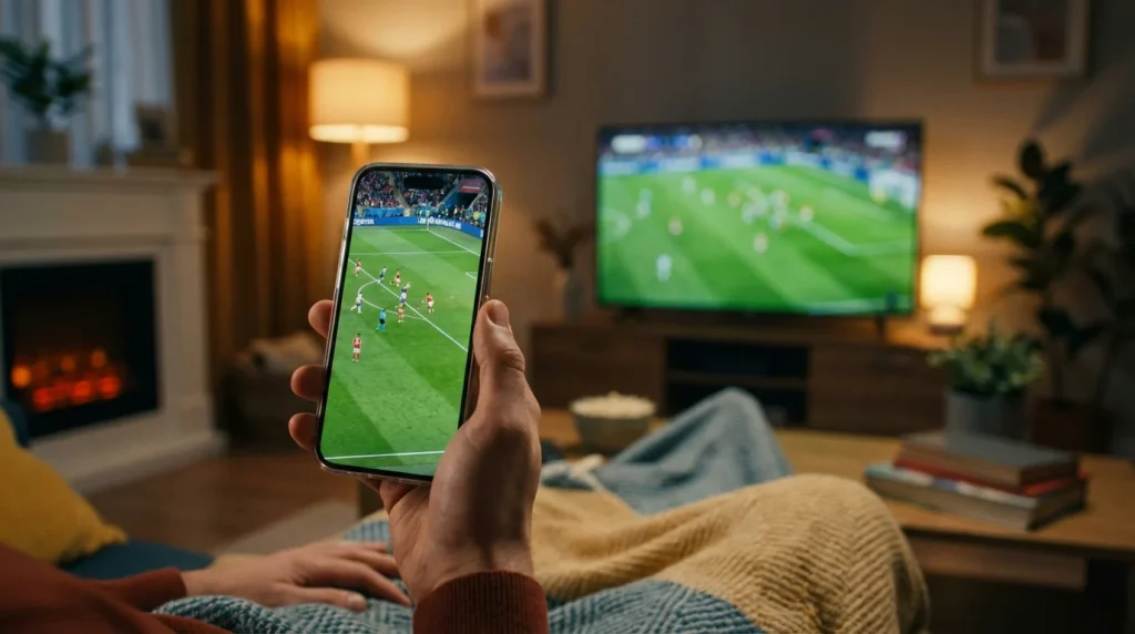 Streaming de fútbol en casas de apuestas en directo