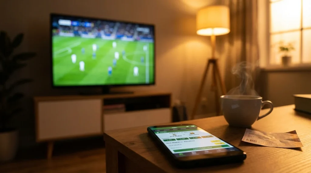 Tipos de apuestas en fútbol con mercados de cuotas en pantalla